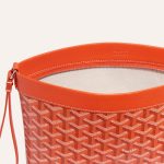 Goyard Conti Pouch Orange - Image 4
